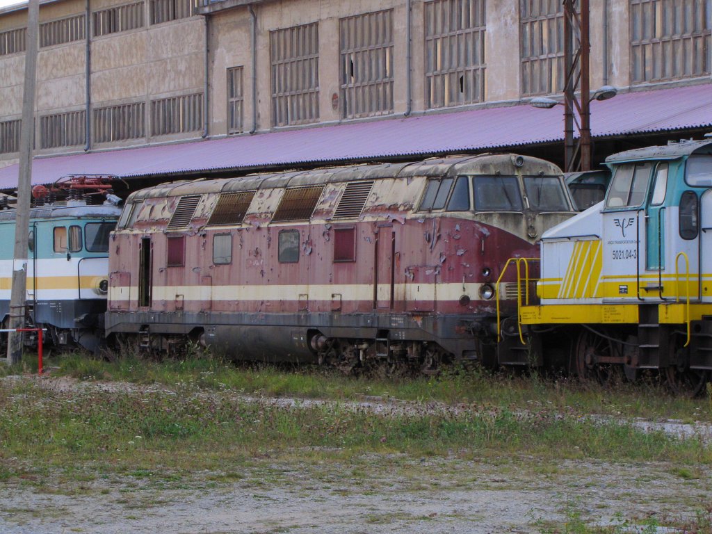 KEG 2002 (ex DR 228 706-8) bei Arco in Karsdorf; 24.10.2010