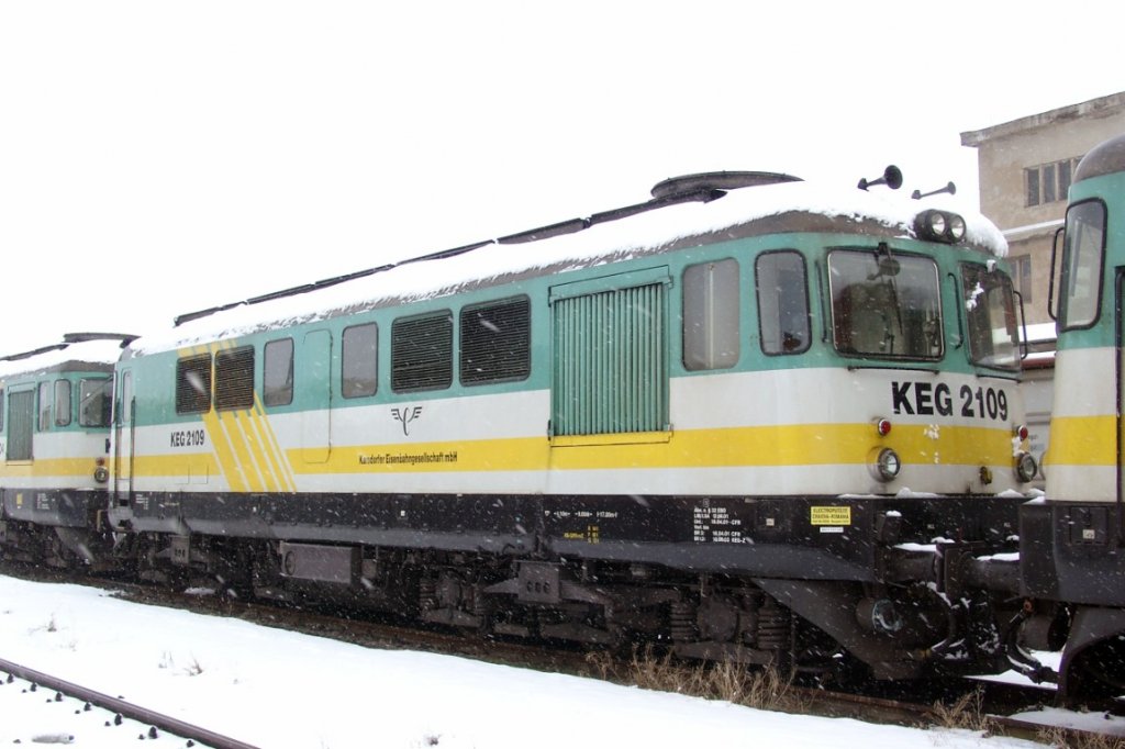 KEG 2109 am 10.03.2004 am Zementwerk Karsdorf. (Foto: Ralph Mildner)