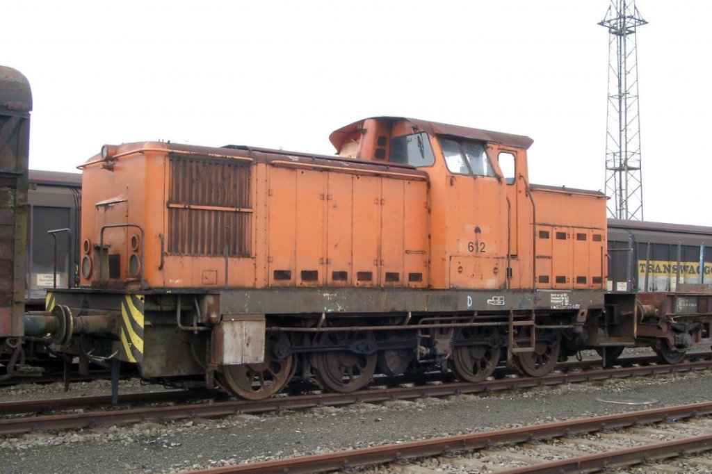 KEG 612 am 02.12.2002 abgestellt in Karsdorf. (Foto: Ralph Mildner)