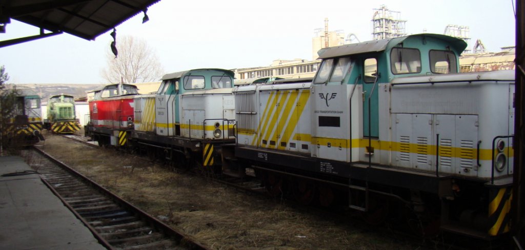 LOTRAC 3 + ARCO 5061.03-1 + ARCO xxxx in Karsdorf; 12.03.2011 (Foto: G�nther G�bel)