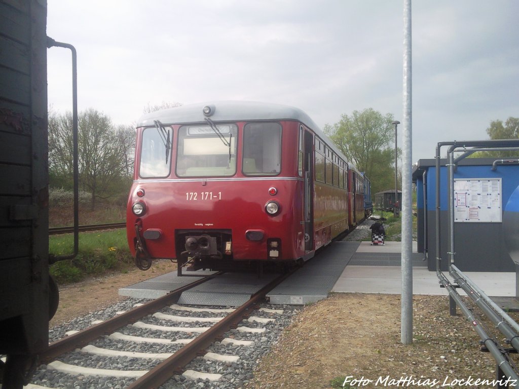 LVTs abgestellt in Putbus am 10.5.13