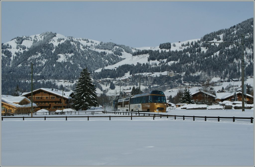 MOB Goldenpass Panoramic Express kurz vor Gstaad.
14. Feb. 2013