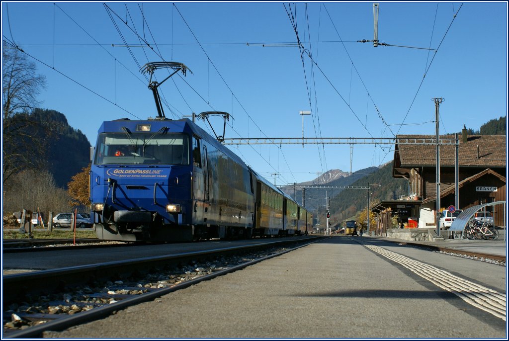 MOB GoldenPass Panoramic in Saanen am  5. Nov. 2010