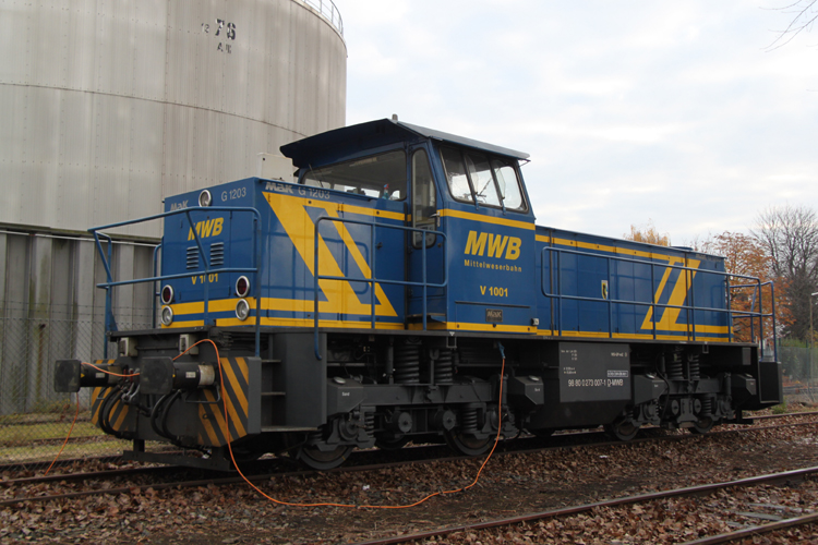 MWB 273 007-1 abgestellt in Hamburg,Dradenau-Khlfleterdam.20.11.2011