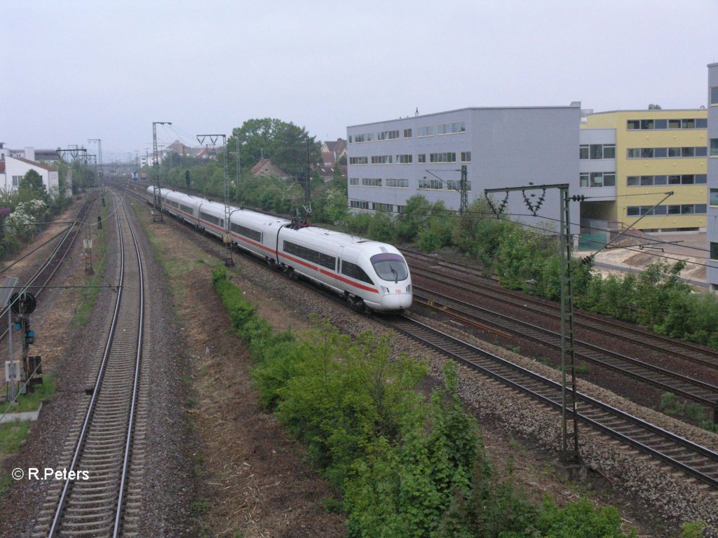 Nachsachuss vom ICE nach Dortmund in Regensburg. 01.05.09