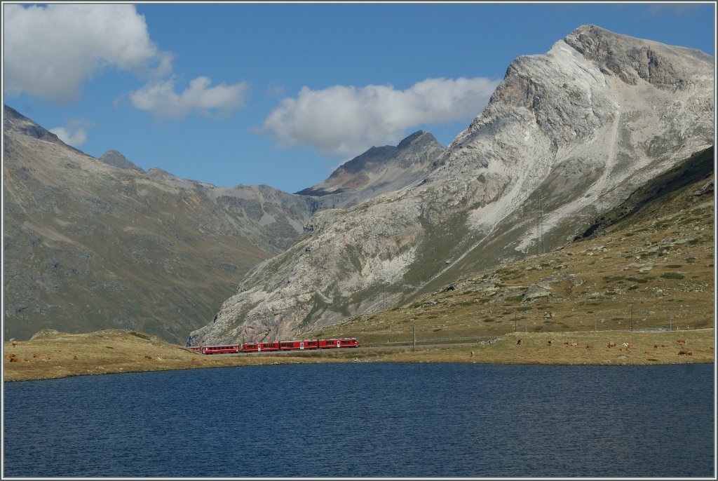 Nicht den  Fjorden Norwegens entstand dieses Bild sondern am Bernina, zwischen Bernina Lagalb und Bernina Ospizio. 
10.09.2011