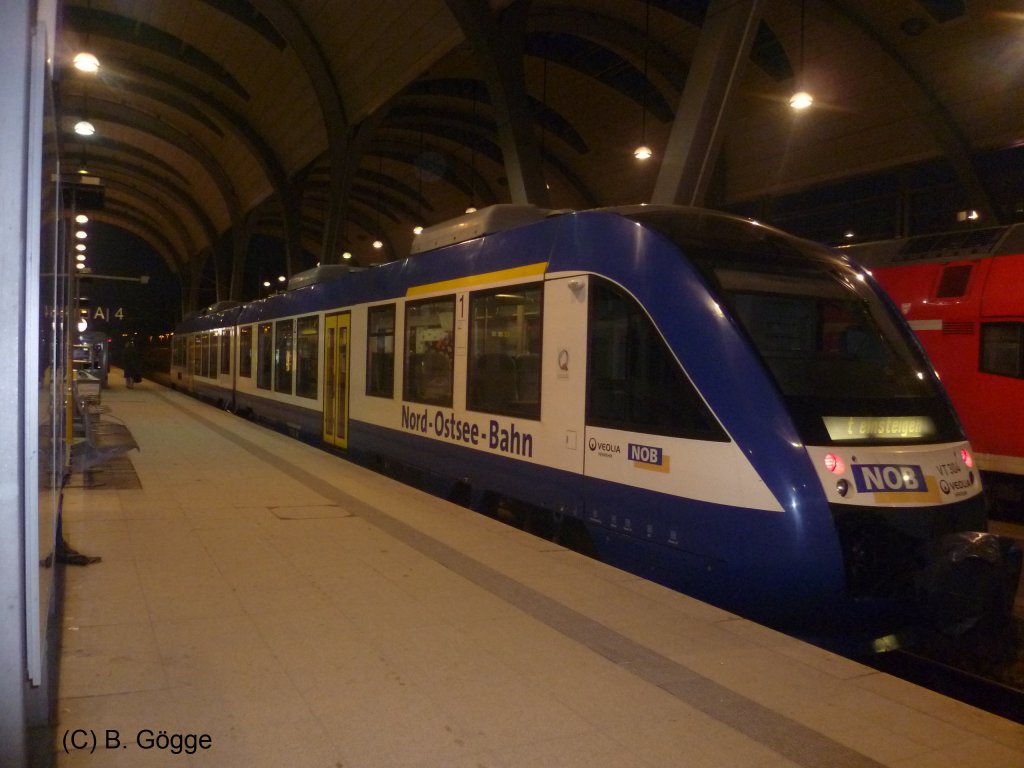 NOB VT 304 im Kieler Hbf