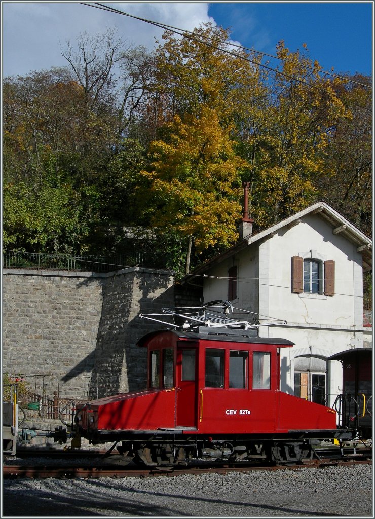 Nun ist der CEV Te 82 auch wieder als solcher beschriftet. 
Vevey, den 6. Nov. 2012 