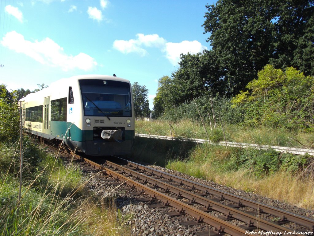 PRESS 650 032-4 als PRE 81258 unterwegs nach Bergen auf Rgen am 12.8.13