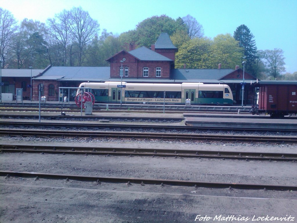 PRESS 650 032-4 im Bahnhof Putbus am 8.5.13