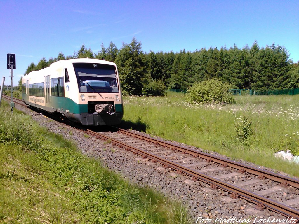 PRESS 650 032-4 unterwegs nach Lauterbach Mole am 6.6.13