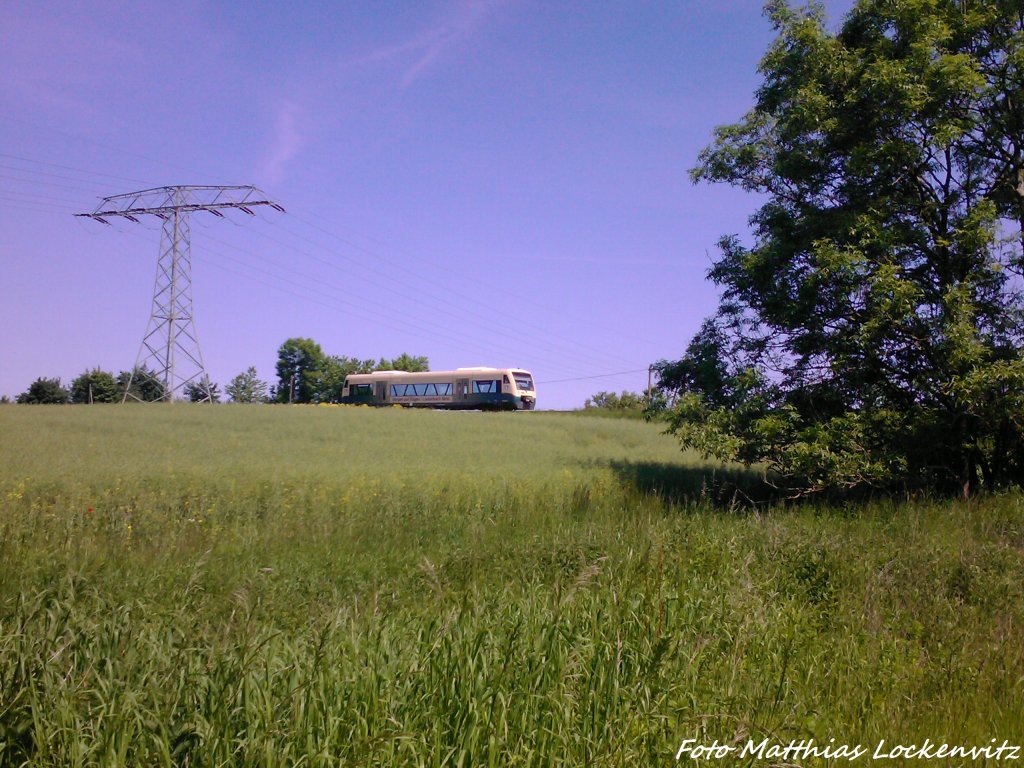 PRESS 650 032-4 unterwegs nach Lauterbach Mole am 7.6.13