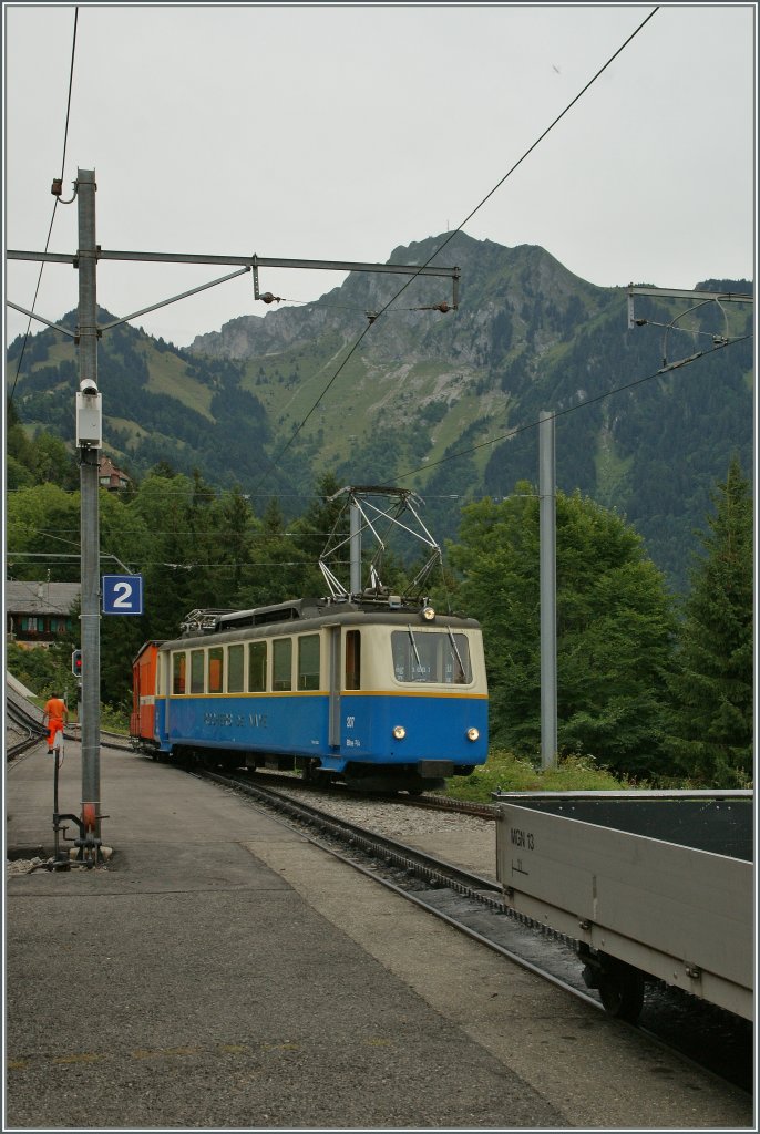 Rochers de Naye Beh 2/4 207 in Caux.
28. Aug. 2012