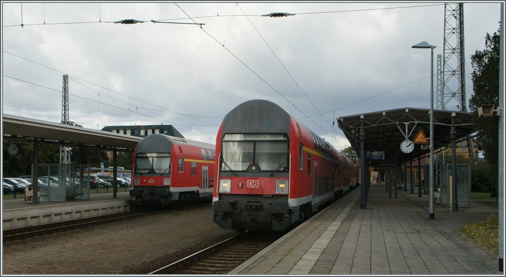 Steuerwagen der S-Bahn Rostock in Warnemnde. 
19. Sept. 2012