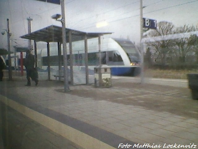 UBB GTW 2/6er einmal mit Ziel Heringsdorf & einmal mit Ziel Swinemnde Centrum im Bahnhof Zssow am 13.4.13