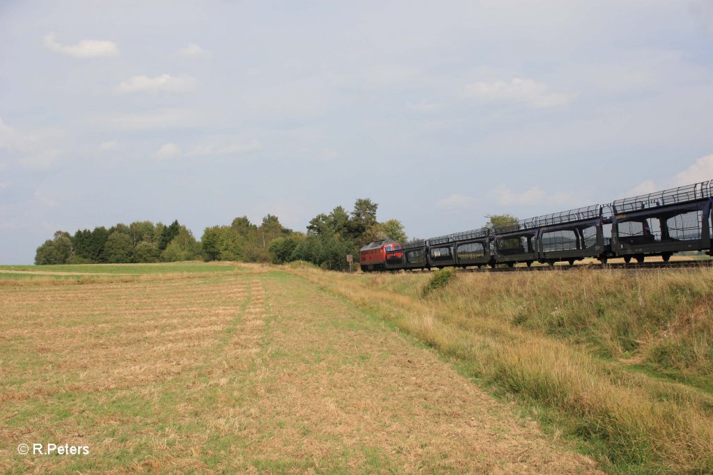 Und noch ein Nachschuss von 232 262-6 mit dem 49997 bei Waldershof. 11.09.12