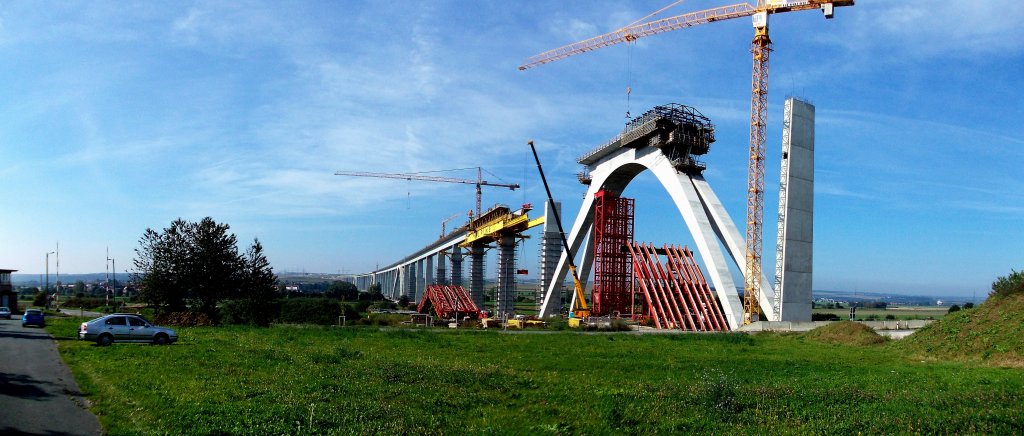 Unstruttalbr�cke am Unstrutbogen Karsdorf
am 20.9.2011