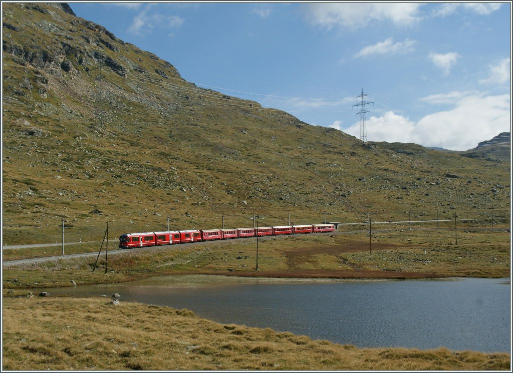 Unterewegs Richtung St Moritz. 
10.09.2011