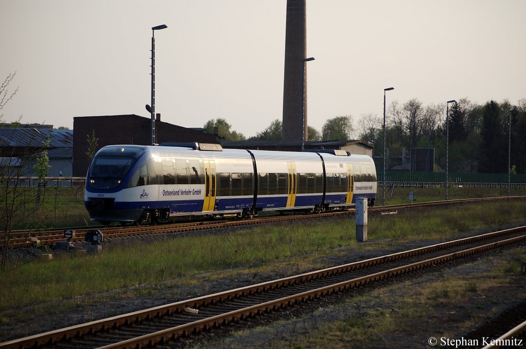 VT 0009 OLA als MR51 (MR 68938) nach Rathenow in Rathenow. 22.04.2011