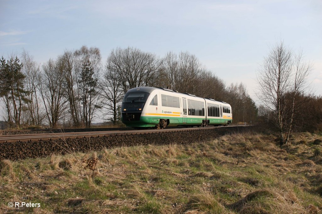 VT 14  Stadt Neustadt an der Waldnaab  als VBG81126 Schwandorf - Hof bei Schnfeld. 19.04.12