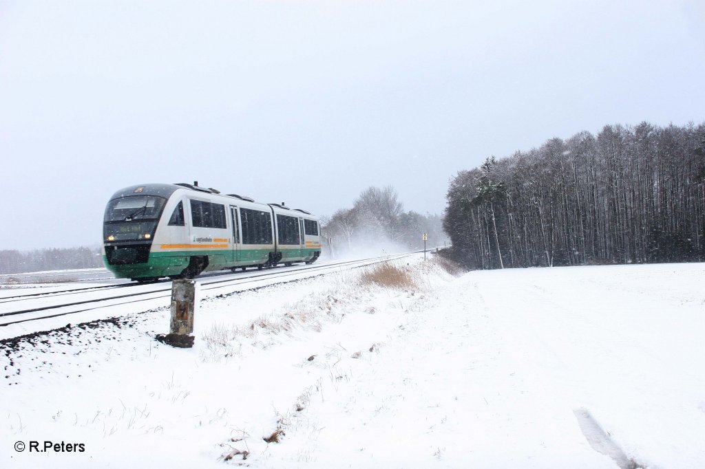 VT als VBG81118 Schwandorf - Hof bei Oberteich. 30.12.11