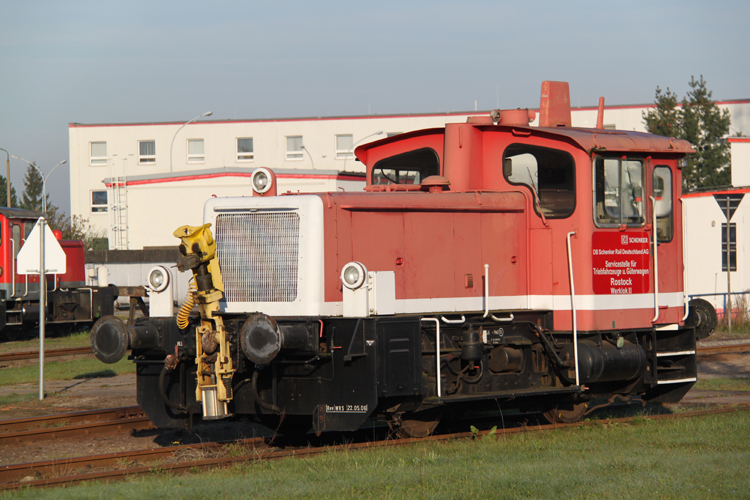 Werklok III abgestellt im Kombiwerk Rostock-Seehafen.02.10.2011