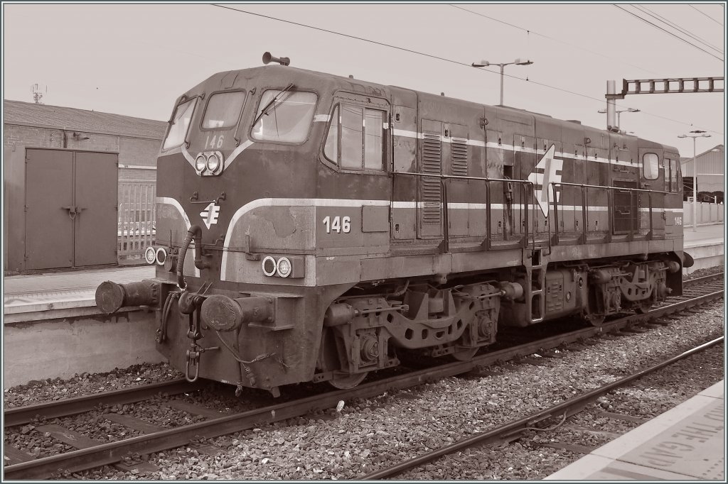 Zum St Patrick's Day mal wieder ein Bild aus Irland: 
Die 146 in Dublin Connolly am 18. Sept. 2007.
