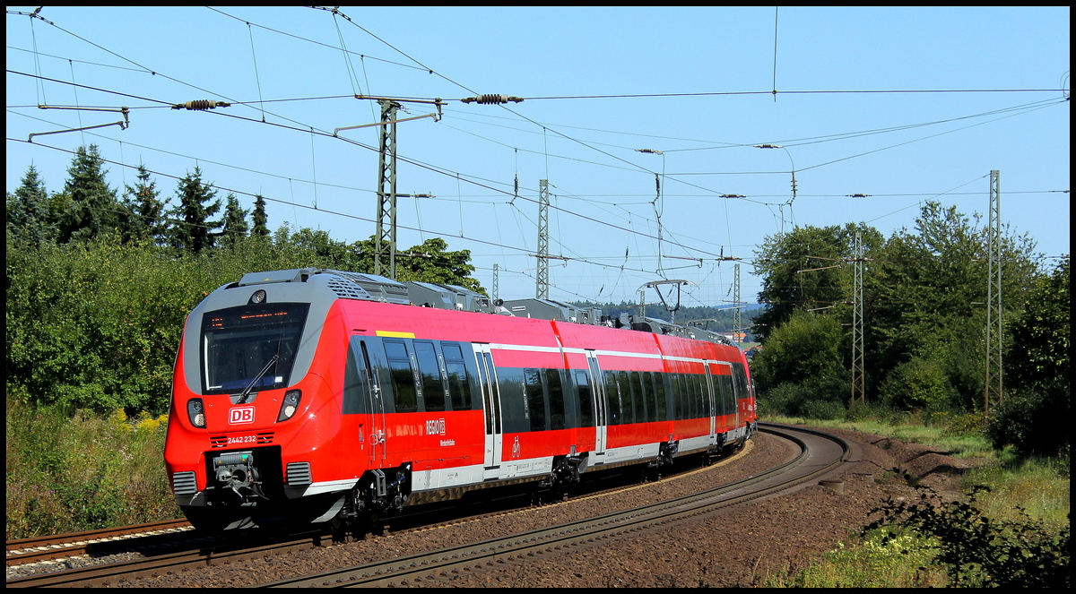 *------* sowas von geil die Dinger! 2442 232 und 2442 231 laut Zuzi unterwegs nach Mnchen Hbf am 06.09.13 in Gtzenhof