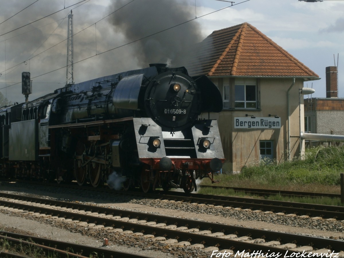 01 0509 unterwegs nach Putbus am 30.5.15