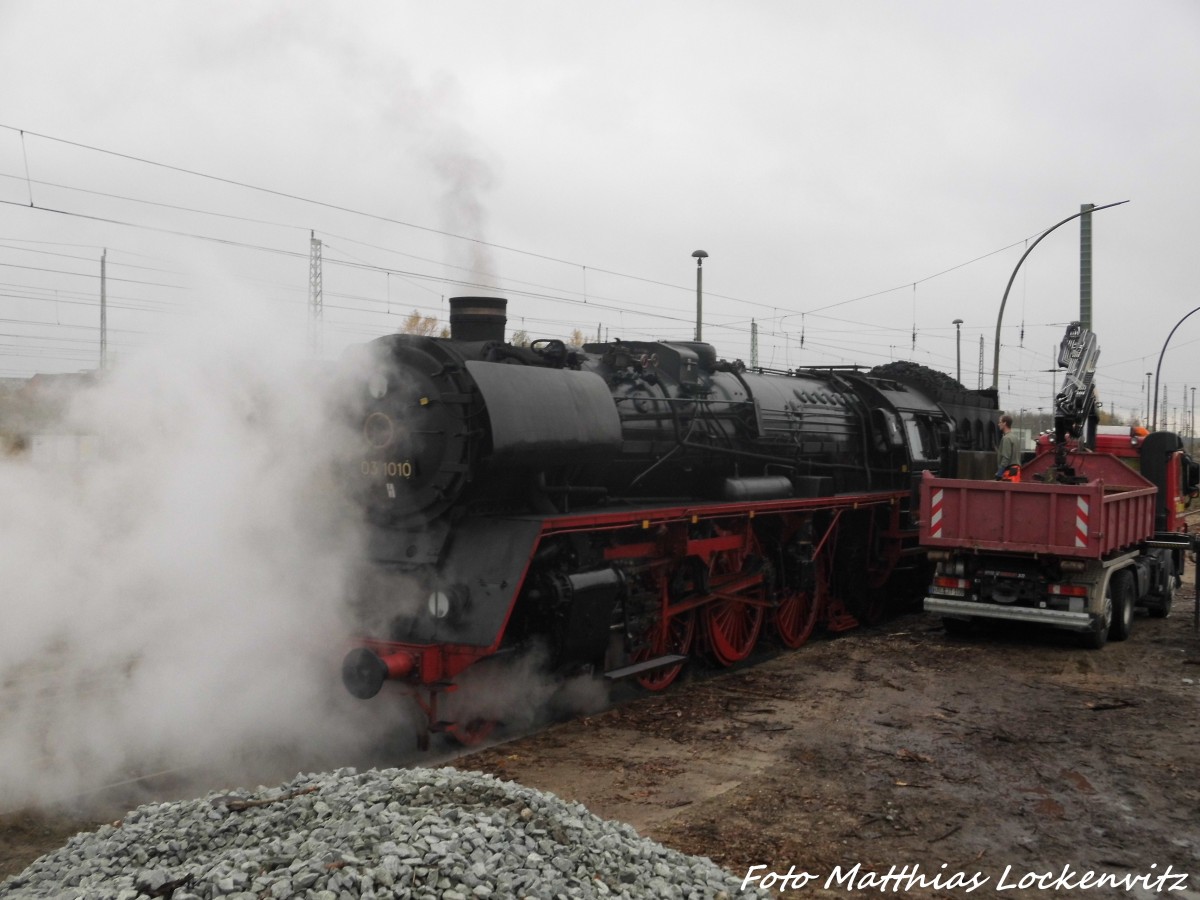 03 1010 lsst es in Bergen auf Rgen ordentlich Dampfen am 7.11.15