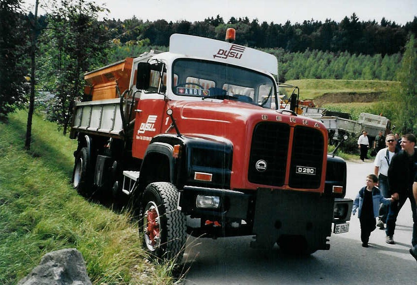 (079'926) - Aus dem Archiv: Dysli, Bern - Nr. 1/BE 19'637 - Berna am 27. August 2005 in Niederbipp, Saurertreffen