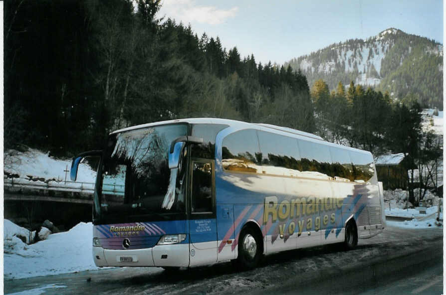 (082'919) - Horner, Tafers - Nr. 11/FR 300'511 - Mercedes am 6. Februar 2006 in Zwischenflh, Wierihornbahnen