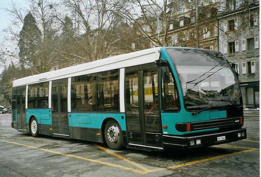 (083'716) - Braun, Lausanne - VD 1246 - Den Oudsten (ex AAGU Altdorf Nr. 28) am 6. Mrz 2006 in Lausanne, Tunnel