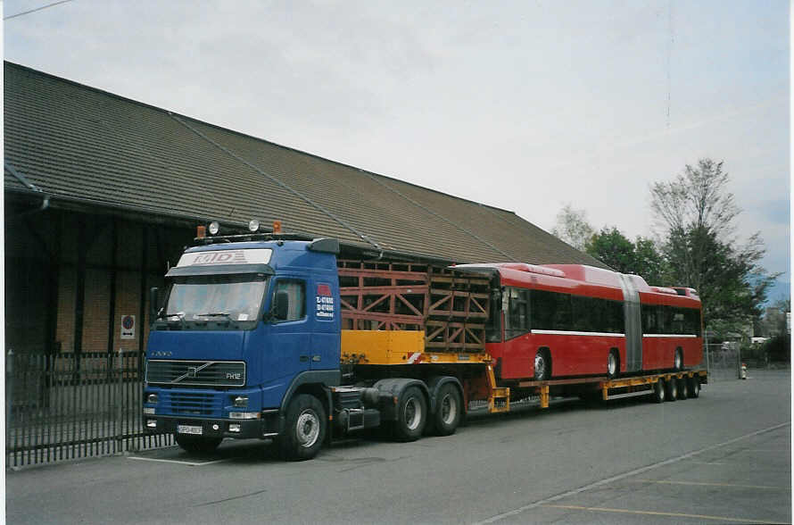 (084'617) - Bernmobil, Bern - Nr. 801 - Volvo am 5. Mai 2006 in Thun, Expo