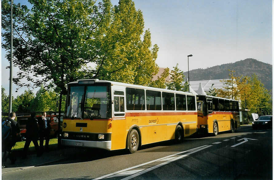 (084'915) - Spring, Schwenden - BE 368'914 - Saurer/R&J am 12. Mai 2006 in Thun, Schadausaal