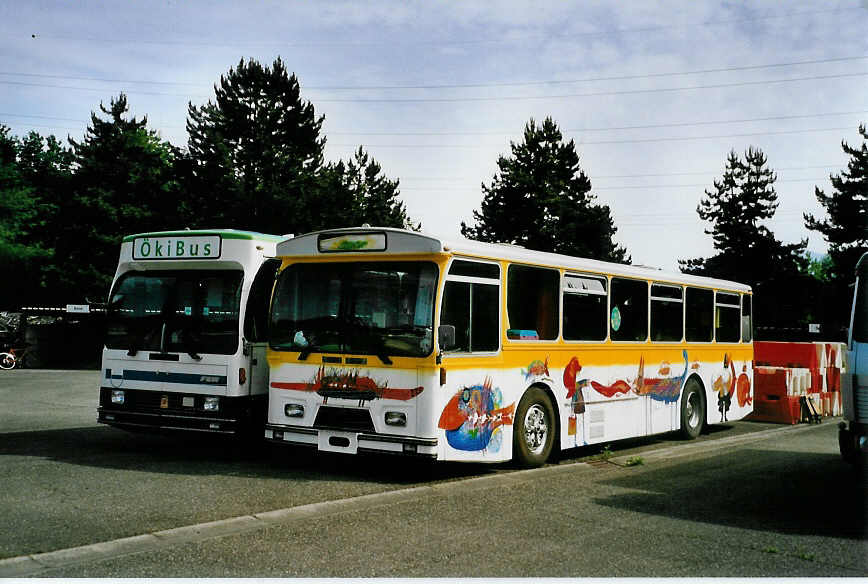 (086'731) - Stadt Zug, Zug - FBW/Tscher (ex ZVB Zug Nr. 17) am 18. Juni 2006 in Zug, Werkhof 