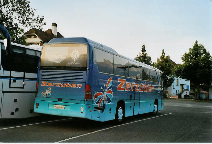 (087'316) - Zerzuben, Visp-Eyholz - Nr. 18/VS 216'606 - Mercedes am 21. Juli 2006 in Thun, Seestrasse