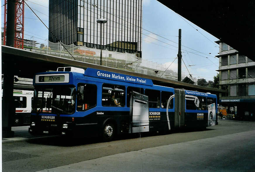 (088'035) - VBSG St. Gallen - Nr. 246/SG 198'246 - NAW/Hess am 28. Juli 2006 beim Bahnhof St. Gallen