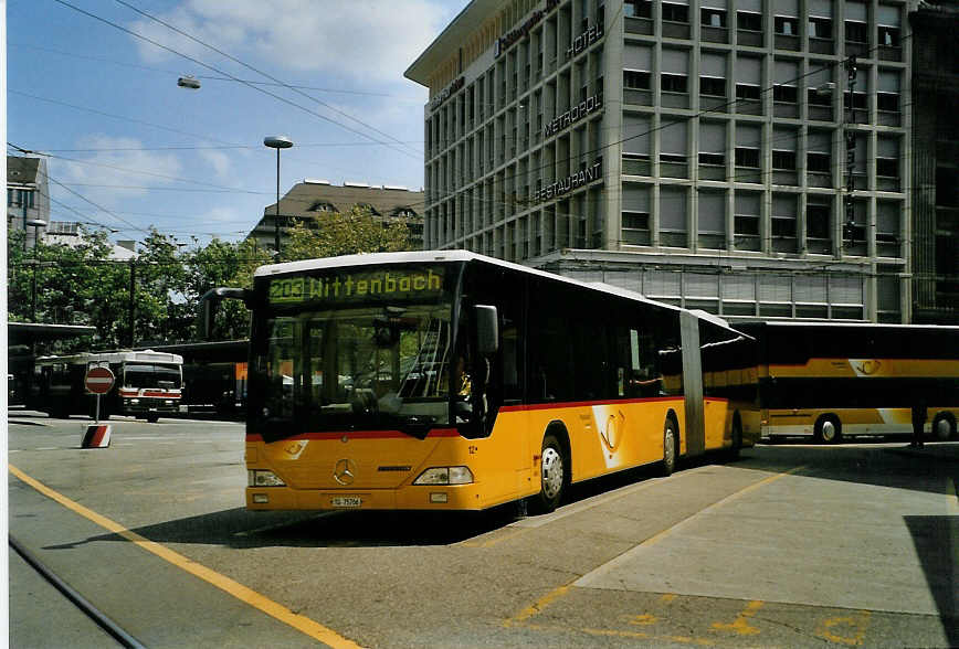 (088'104) - Cars Alpin Neff, Arbon - Nr. 12/TG 75'706 - Mercedes am 28. Juli 2006 beim Bahnhof St. Gallen