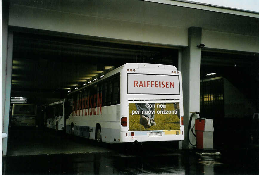 (088'724) - FART Locarno - Nr. 19/TI 168'719 - Mercedes am 3. August 2006 in Locarno, Deposito