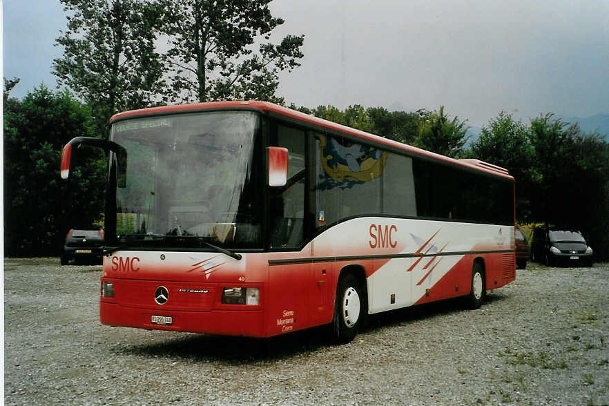 (088'829) - SMC Montana - Nr. 40/VS 290'740 - Mercedes am 5. August 2006 in Bouveret, Aquaparc