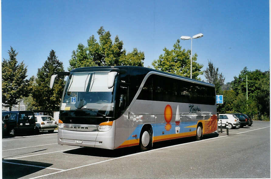 (089'733) - Kuster, Pratteln - BL 7570 - Setra am 21. September 2006 in Thun, Seestrasse