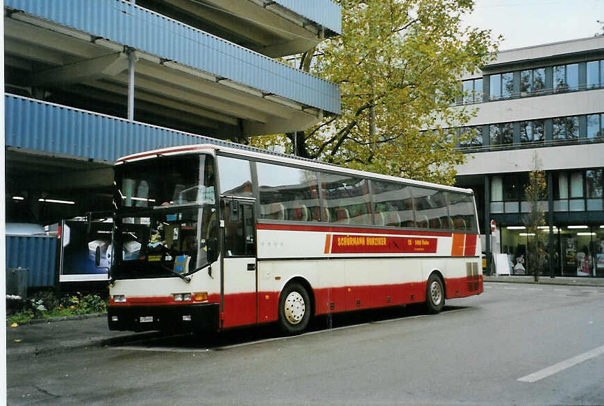 (090'520) - Schrmann, Baden - SO 144'685 - Van Hool am 11. November 2006 beim Hauptbahnhof Winterthur