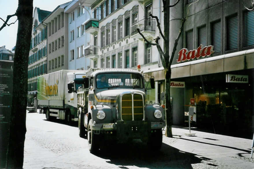 (093'526) - Aus dem Archiv: STI Thun - Nr. 248/BE 2172 U - Saurer (ex Nr. 148; ex ATGH Heiligenschwendi Nr. 6) am 2. April 2007 in Thun, Blliz