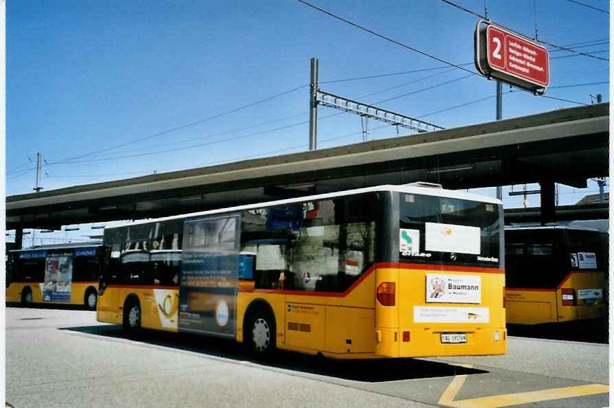 (094'035) - Voegtlin-Meyer, Brugg - Nr. 100/AG 19'176 - Mercedes am 14. April 2007 beim Bahnhof Brugg