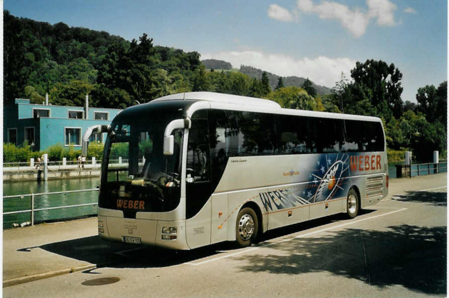 (097'006) - Aus Deutschland: Weber, Achern - OG-CW 920 - MAN am 4. August 2007 bei der Schifflndte Thun