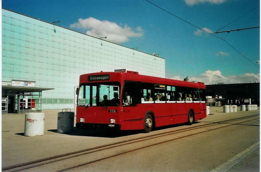 (097'209) - Bernmobil, Bern - Nr. 114/BE 366'114 - Volvo/R&J am 12. August 2007 in Bern, Guisanplatz