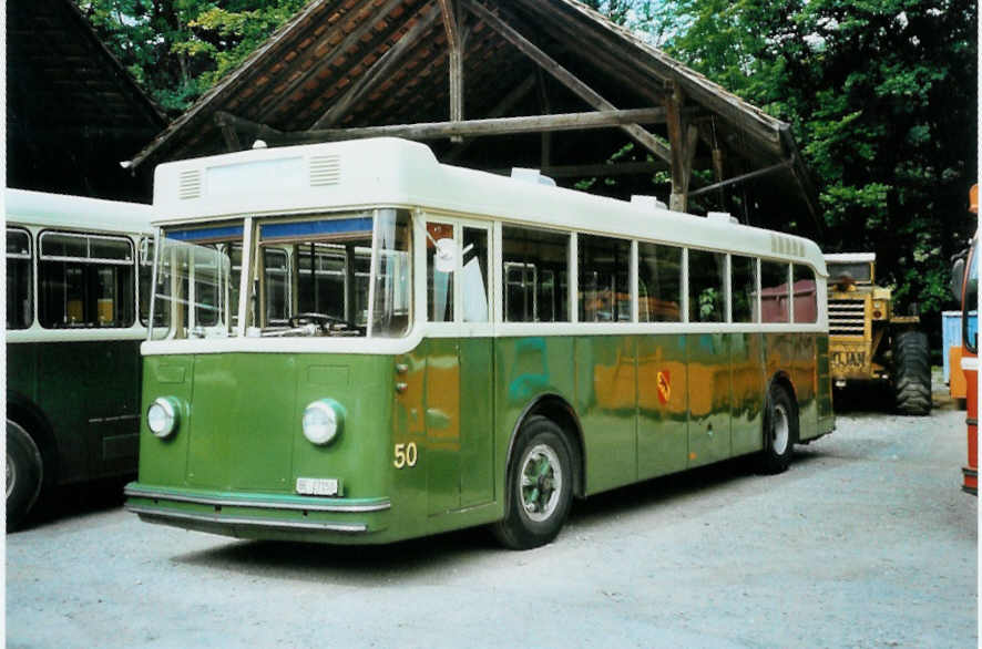 (098'427) - SVB Bern (TVB) - Nr. 50/BE 27'150 - Saurer/Gangloff am 9. September 2007 in Oberburg, Ziegelgut