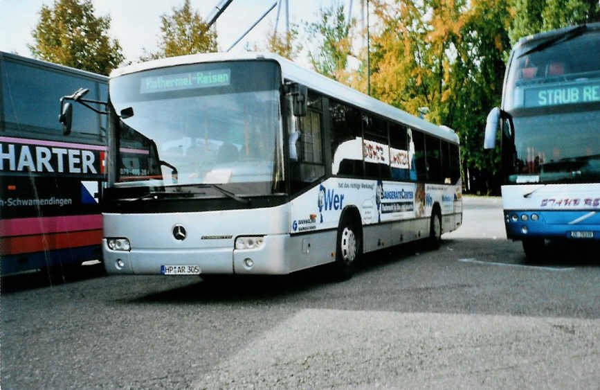 (099'608) - Rothermel, Grasellenbach - HP-AR 305 - Mercedes am 2. Oktober 2007 in Rust, Europapark