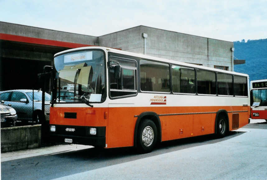 (099'916) - AMSA Chiasso - Nr. 30/TI 216'230 - NAW/Lauber (ex Bumann, Ausserberg Nr. 6) am 4. Oktober 2007 in Balerna, Garage